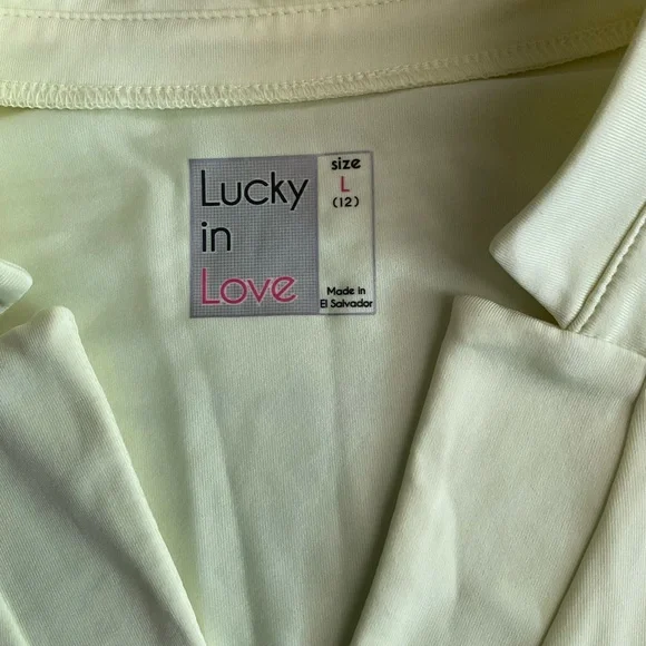 Lucky in love sleeveless v-neck top - Picture 4 of 6